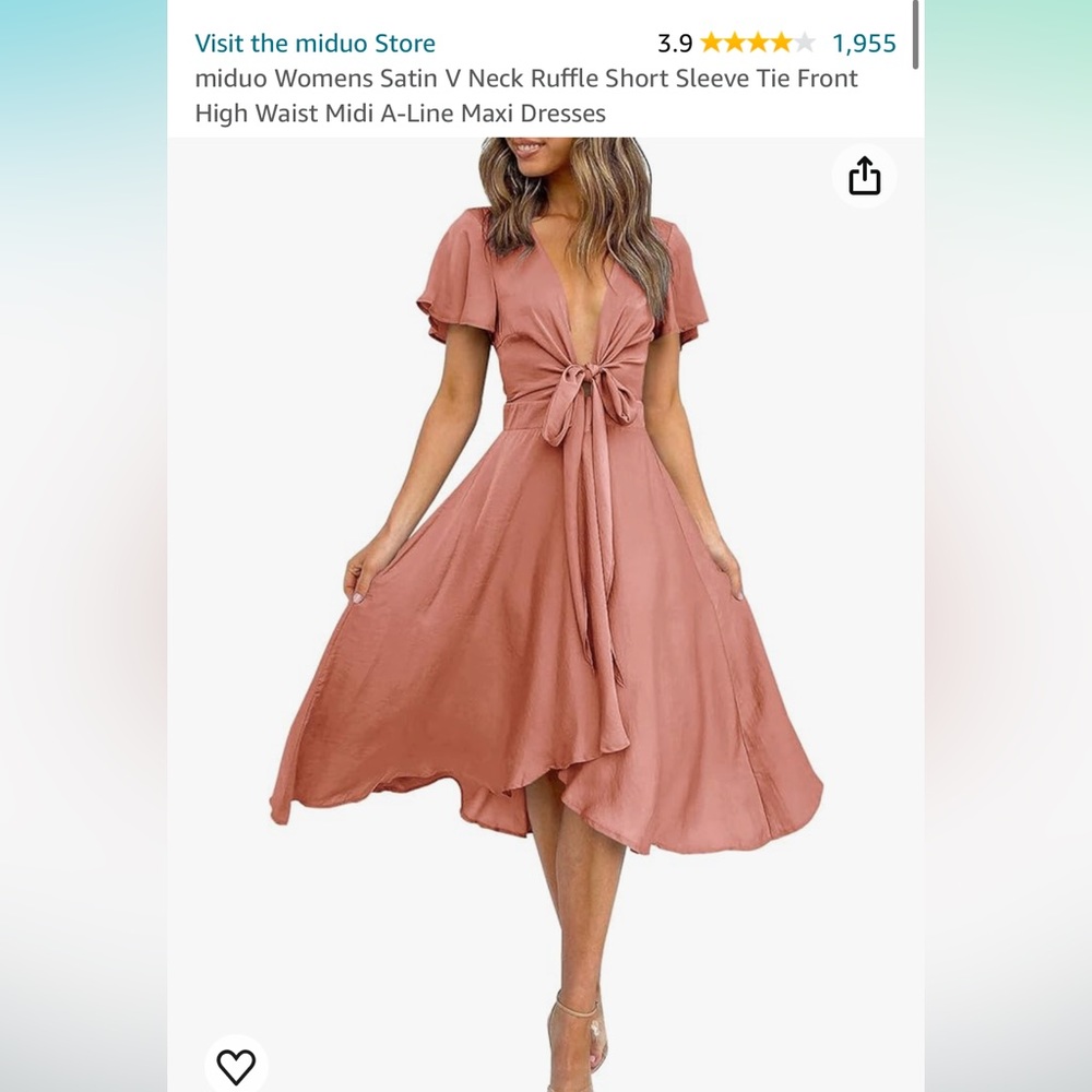 Beautiful spring flowy dress